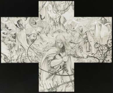 James Jean - Castlevania: Dracula‘s Curse Illustration Original Art (2005).