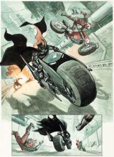 Enrico Marini Batman: The Dark Prince Charming #2 Story Page 4 Original Art (DC, 2018).