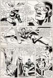 Dave Cockrum and Bob Wiacek The Uncanny X-Men #154 Storm and Cyclops Story Page 3 Original Art (Marvel, 1981).