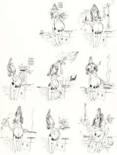 Don Martin MAD #116 "A San Francisco Trip" Complete 2-Page Story Original Art (EC, 1968). (Total: 2 Original Art)