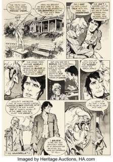 José "Pepe" Gonzalez Vampirella #13 Story Pages Original Art Group of 4 (Warren Magazine, 1971). (Total: 4 Original Art) | Heritage
