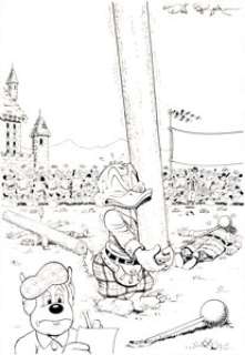 Don Rosa Walt Disney’s Uncle Scrooge #293 Cover Original Art (Gladstone, 1995). | Heritage