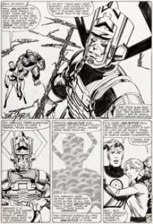 John Byrne Fantastic Four #244 Galactus Story Page 16 Original Art (Marvel, 1982).