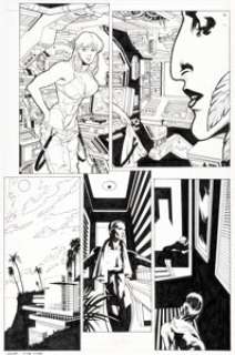Adam Hughes and Mark Farmer Gen 13: Ordinary Heroes #1 Story Page 11 Original Art (Image, 1996).