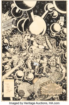 Bob Layton Micronauts #35 Cover Original Art (Marvel, 1981). | Heritage