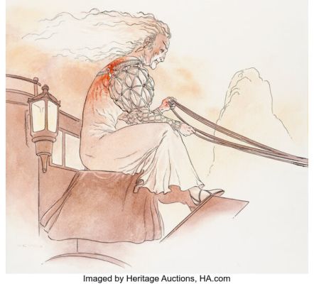 Charles Vess Neil Gaiman and Charles Vess’ Stardust #4 Page 7 Illustration Original Art (DC, 1998). | Heritage