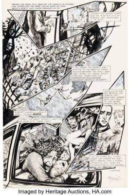John Totleben Miracleman #15 Story Page 2 Original Art (Eclipse, 1988). | Heritage