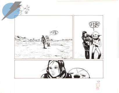 Paul Pope - thb issue comics from mars page 1