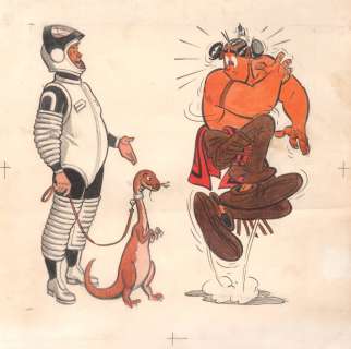 Jacobs - Uderzo | Blake et Mortimer & Oumpah-Pah, illustrations… | Millon