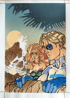 Davide Fabbri - Original illustration cm. 24x32,5. Signed. Mint