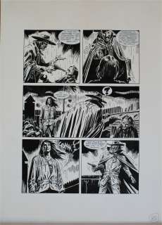 Jose Ortiz - Tavola originale per MAGICO VENTO 1 â€˜Fort Ghost‘