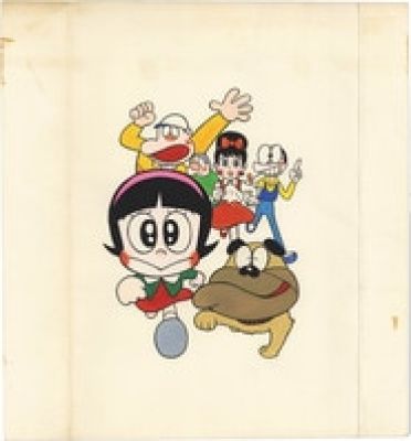 Ishimori Productions Hand-Drawn Color Manuscript of "Sarutobi Ecchan" for Cisco’s Manga Notebook | Mandarake (Big Web)