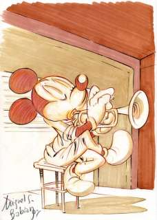 Miguel S. Babiano - Mickey Davis solo - Signed Original Drawing - (2023) | Catawiki