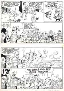 Franz | Korrigan, planche n°3 Ã  l’encre de Chine… | Millon