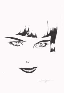 Baldazzini, Roberto - 1 Original drawing - “Louise Brooks” | Catawiki