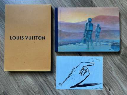 Louis Vuitton Travel book - Voyage sur Mars + dessin original dédicacé - C - EO - (2021) | Catawiki
