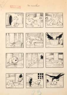 Â«Un SauveteurÂ». Encre de Chine noire pour planche numérotée 7122, publiée | Tessier Sarrou