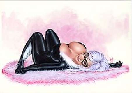 Alex Miranda - 1 Acrylic - Black Cat - 2014