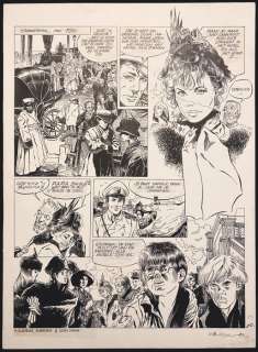 Crisse - 1 Original page - Les Ombres du Passé - 1993 | Catawiki