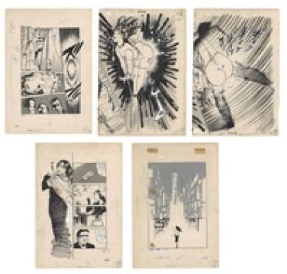 Dirty Matsumoto’s Hand-Drawn Manuscript"Ecstatic Lesbian Market" (5 pages) | Mandarake (Big Web)