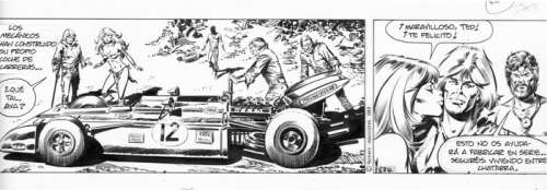 Romero, Enric Badia - 1 Original page - Axa - Original strip #1534 - 1983 | Catawiki