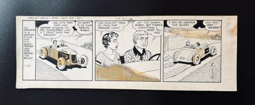 Mosley, Zack - 1 bande dessinée originale - The Adventures of Smilin’ Jack - 1957 | Catawiki