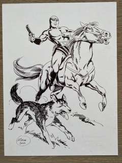 Mitton, Jean-Yves - 1 Original drawing - The Phantom - 2012 | Catawiki