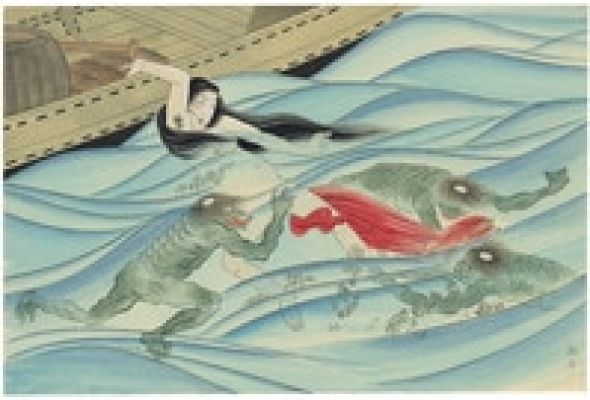 Muhei Yamazaki hand drawn color illustration | Mandarake (Big Web)