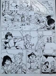 Meynet, Félix - 1 Original preliminary page - Thorgal - La Jeunesse de Thorgal | Catawiki