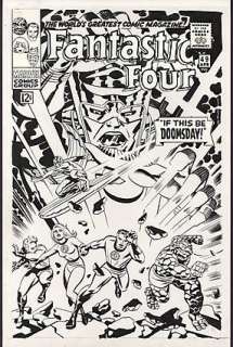 FANTASTIC FOUR 1961-96 Issue #49 Cover | ComicConnect