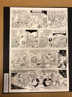 Linthout, Willy - 1 Original page - Urbanus 80 - De blikken dozen soap - 2000 | Catawiki