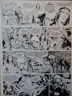 Jean-Yves Mitton - 1 Original page - Attila, mon amour... - (jaren ’90) | Catawiki