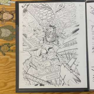 Ben Bishop | LAST RONIN - ISSUE 3 - SDCC EXCLUSIVE COVER - (ORIGINAL ART) | Ben Bishop