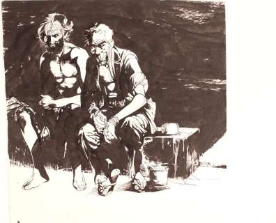 LABIANO (Hugues) - Dessin original à l’encre de chine sur papier… | misc / divers