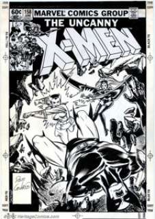 Dave Cockrum - Original Cover Art for Uncanny X-Men #158 (Marvel, 1982). Dave Cockrum, the original artist of the - | Heritage
