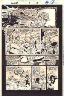 Mike Witherby, Robert E. Brown - Over the Edge #1 P.18 / 24 - Daredevil Vs. Mister Fear - 1995 Signed