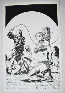 P/I COMIC ILLUS. SIGNED WILBER (RONALD 1954-2016) | EstateOfMind