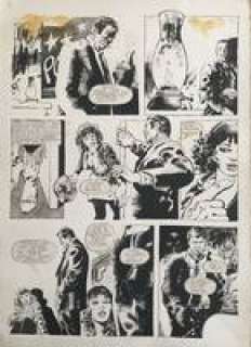 Gustavo Trigo - Original page cm. 37x52. Ink