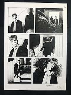 Dario Argento, Corrado Roi - 1 Original page - Dylan Dog - Profondo Nero | Catawiki