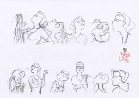 Kolk, Hanco | Original sketch  - S1ngle | Catawiki