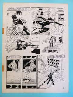 Fernandez, Fernando | Original comic art page  - Larry Mannino (1970) | Catawiki