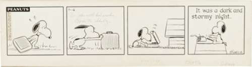 Charles Schulz - Peanuts Daily Comic Strip Original Art, dated 7-12-65 (United Features Syndicate, 1965).  - | Heritage