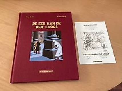 Blake & Mortimer 21 - De eed van de vijf Lords - 1 Album, Ex Libris, Limité et numéroté, signé - EO - 2012 | Catawiki