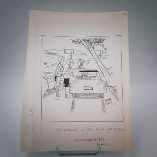 André Vigno (1932) pour L’automobile n°173 "C’est seulement une… | misc / divers