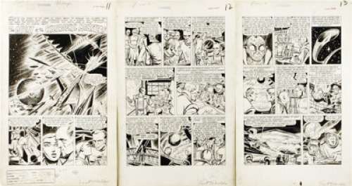 Jack Katz and Aldo Rubano - Lost Worlds #5, Complete 7-page Story "The Quest of the Chlorophyl -