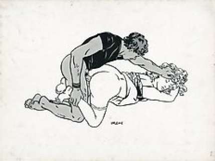 Varenne, Alex - 1 Original drawing - Fragments érotiques - Kama Sutra - 1993 | Catawiki