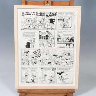 Marcel Remacle (1926-1999) Sa majesté se rebiffe, 1964 Planche… | misc / divers