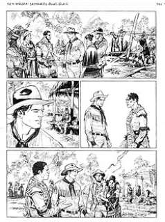 Rubini, Michele - 1 Original page - Tex Willer - n. 23 "Nelle Mani della Legge" - 2020 | Catawiki