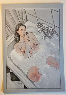 Luca Raimondo - 1 Original drawing - "Relax" - "Relax" - 2024 | Catawiki