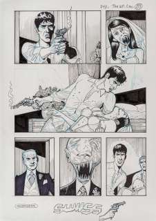 PAOLO BACILIERI - Dylan Dog Magazine 2016 | Page 123, original art n. 89